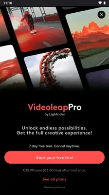 Videoleap android App screenshot 7